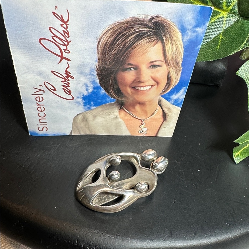 Carolyn Pollack sterling enhancer necklace pendant